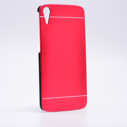 HTC Desire 828 Kılıf Zore New Motomo Kapak Kırmızı