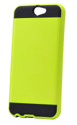 HTC One A9 Kılıf Zore Kans Kapak Açık Yeşil