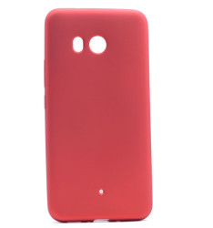 HTC U11 Kılıf Zore Premier Silikon Kapak Kırmızı