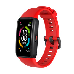 Huawei Band 6 Zore KRD-47 Silicon Band Red