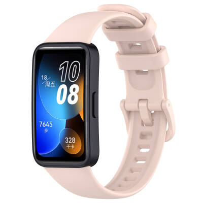 Huawei Band 8 Zore Klasik Kordon Rose Gold