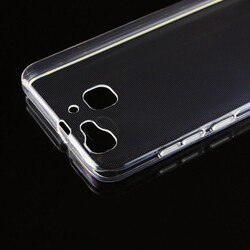 Huawei G8 Case Zore Süper Silikon Cover Colorless