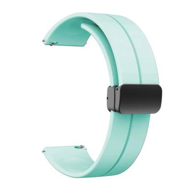 Huawei GT2 42mm KRD-84 20mm Silicone Band Açık Yeşil