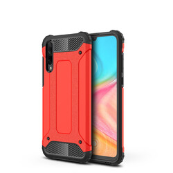 Huawei Honor 20 Lite Case Zore Crash Silicon Cover Red