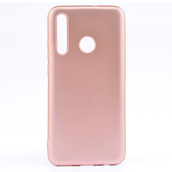Huawei Honor 20 Lite Case Zore Premier Silicon Cover Rose Gold