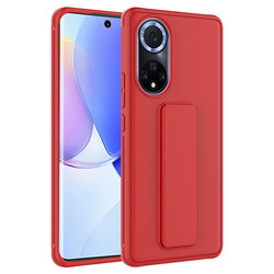 Huawei Honor 50 Case Zore Qstand Cover Red