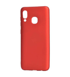 Huawei Honor 8C Case Zore Premier Silicon Cover Red
