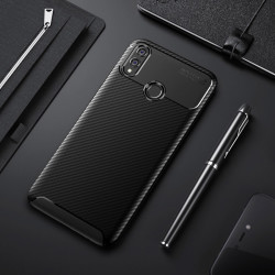 Huawei Honor 8X Kılıf Zore Negro Silikon Kapak Siyah