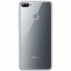 Huawei Honor 9 Lite Kılıf Zore Ultra İnce Silikon Kapak 0.2mm Füme