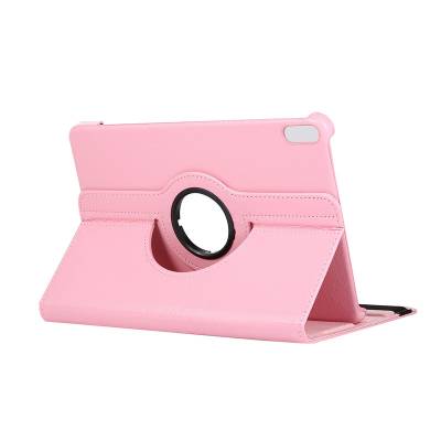 Huawei Honor Pad 8 Zore Rotatable Stand Case Pink