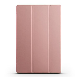 Huawei Honor Pad 8 Zore Smart Cover Standlı 1-1 Kılıf Rose Gold