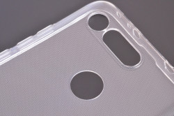 Huawei Honor View 20 Kılıf Zore Süper Silikon Kapak Renksiz