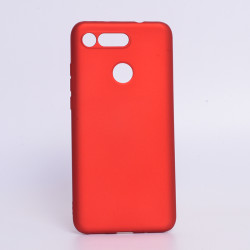 Huawei Honor View 20 Kılıf Zore Premier Silikon Kapak Kırmızı