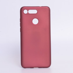 Huawei Honor View 20 Kılıf Zore Premier Silikon Kapak Mürdüm