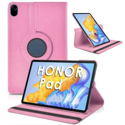Huawei Honor X8 Pro 11.5' Hard Rotatable Stand Case Pink