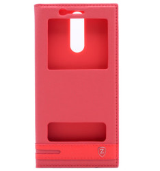 Huawei Mate 10 Lite Kılıf Zore Elite Kapaklı Kılıf Kırmızı