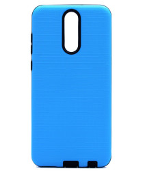 Huawei Mate 10 Lite Kılıf Zore New Youyou Silikon Kapak Mavi