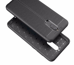Huawei Mate 10 Lite Kılıf Zore Niss Silikon Kapak Siyah