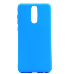 Huawei Mate 10 Lite Kılıf Zore Premier Silikon Kapak Mavi