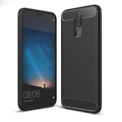 Huawei Mate 10 Lite Kılıf Zore Room Silikon Kapak Siyah