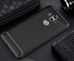 Huawei Mate 10 Pro Kılıf Zore Room Silikon Kapak Siyah