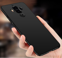 Huawei Mate 10 Pro Curve Manyetik Kapakli Kirmizi Deri Kilif