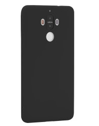Huawei Mate 10 Pro Kılıf Zore İmax Silikon Kamera Korumalı Siyah