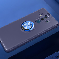 Huawei Mate 10 Pro Kılıf Zore Ravel Silikon Kapak Mavi