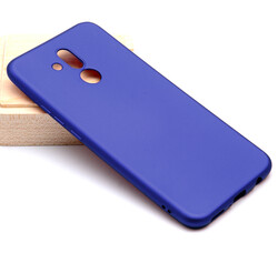 Huawei Mate 20 Lite Kılıf Zore Premier Silikon Kapak Saks Mavi