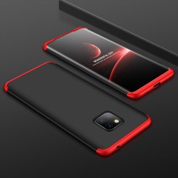 Huawei Mate 20 Pro Kılıf Zore Ays Kapak Siyah-Kırmızı