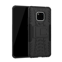 Huawei Mate 20 Pro Kılıf Zore Hibrit Silikon Siyah