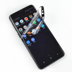 Huawei Mate 20 Pro Zore Zırh Shock Tpu Nano Ekran Koruyucu Siyah