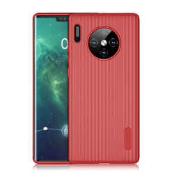 Huawei Mate 30 Pro Kılıf Zore Tio Silikon Kırmızı