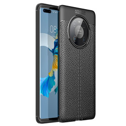 Huawei Mate 40 Pro Case Zore Niss Silicon Cover Black