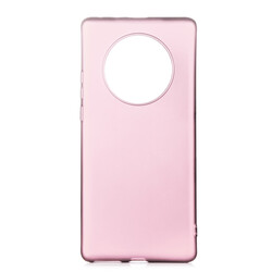 Huawei Mate 40 Pro Case Zore Premier Silicon Cover Rose Gold