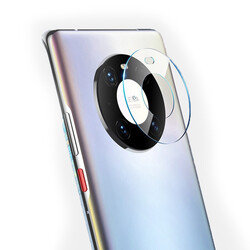 Huawei Mate 40 Pro Zore Kamera Lens Koruyucu Cam Filmi Renksiz