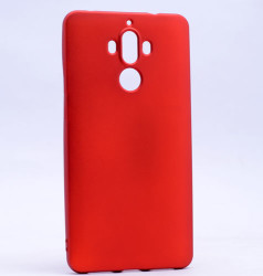Huawei Mate 9 Kılıf Zore Premier Silikon Kapak Kırmızı