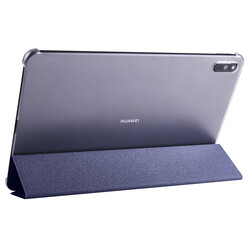 Huawei Mate Pad 11 Zore Smart Cover Stand 1-1 Case Navy blue