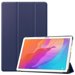 Huawei Mate Pad T10S Zore Smart Cover Stand 1-1 Case Navy blue