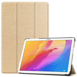 Huawei Mate Pad T10S Zore Smart Cover Stand 1-1 Case Gold