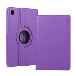 Huawei Mate Pad T8 Zore Rotatable Stand Case Purple