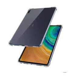 Huawei MatePad 10.4 Kılıf Zore Tablet Nitro Anti Shock Silikon Kapak Renksiz