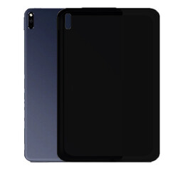 Huawei MatePad 10.4 Kılıf Zore Tablet Süper Silikon Kapak Siyah