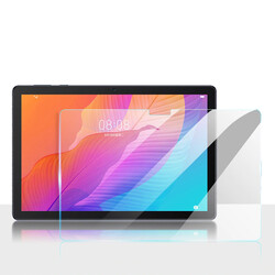Huawei MatePad T10S Zore Tablet Temperli Cam Ekran Koruyucu Renksiz