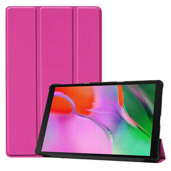 Huawei MatePad T8 Zore Smart Cover Standlı 1-1 Kılıf Pembe