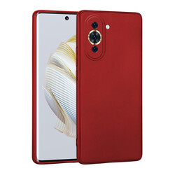 Huawei Nova 10 Case Zore Premier Silicone Cover Red