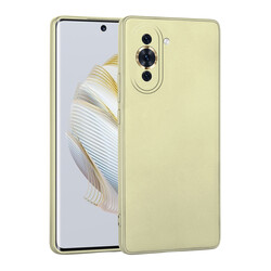 Huawei Nova 10 Case Zore Premier Silicone Cover Gold
