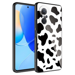 Huawei Nova 9 SE Case Camera Protected Patterned Hard Silicone Zore Epoxy Cover NO7
