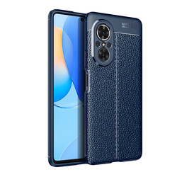 Huawei Nova 9 SE Case Zore Niss Silicon Cover Navy blue