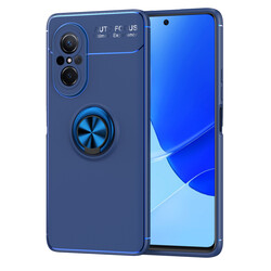 Huawei Nova 9 SE Case Zore Ravel Silicon Cover Blue